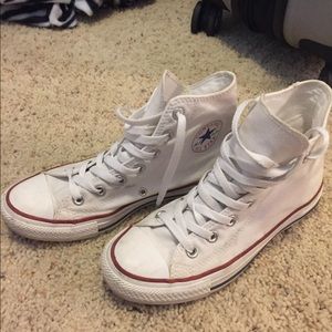 White high top converse
